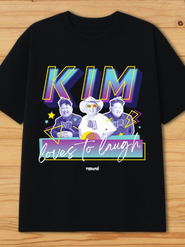 Kim loves to laugh